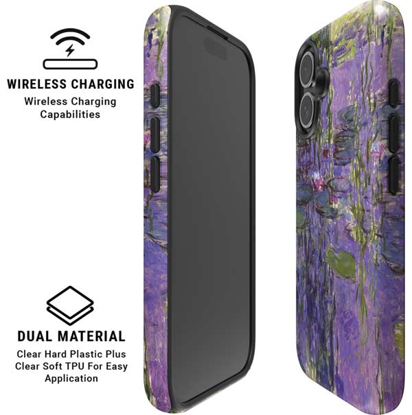 Nympheas, 1916-19 by Monet iPhone 16 Magsafe Impact Case