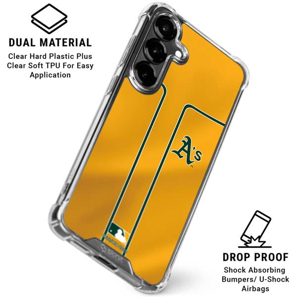 MLB Oakland Athletics Alternate Jersey Galaxy S26 Clear Case