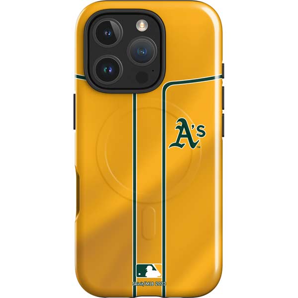 MLB Oakland Athletics Alternate Jersey iPhone 16 Pro Magsafe Impact Case