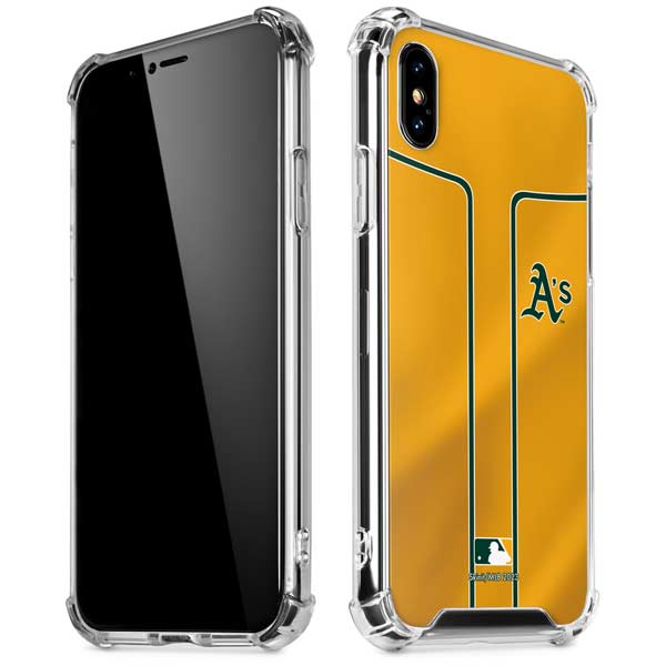 MLB Oakland Athletics Alternate Jersey iPhone X/XS Clear Case