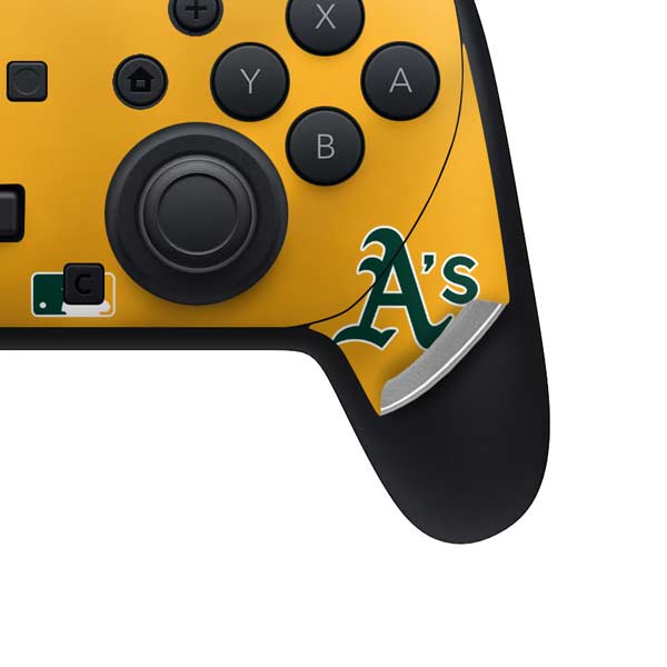 MLB Oakland Athletics Alternate Jersey Nintendo Switch 2 (2025) Pro Controller Skin