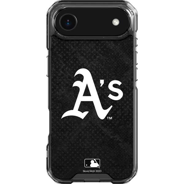 MLB Oakland Athletics Dark Wash iPhone 17 Air Clear Case