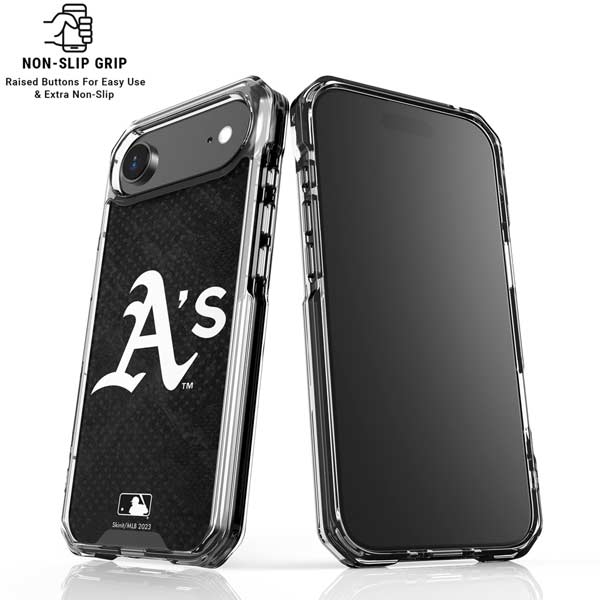 MLB Oakland Athletics Dark Wash iPhone 17 Air Clear Case