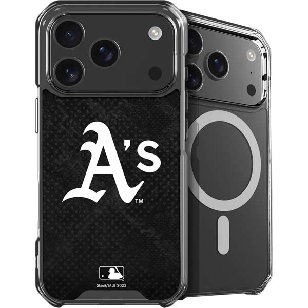 MLB Oakland Athletics Dark Wash iPhone 17 Pro MagSafe Case