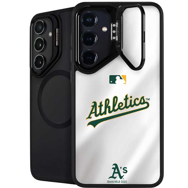 MLB Oakland Athletics Home Jersey Galaxy S26 Kickstand Case