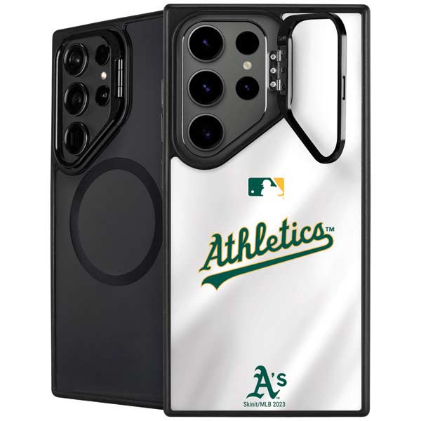 MLB Oakland Athletics Home Jersey Galaxy S26 Ultra Kickstand Case