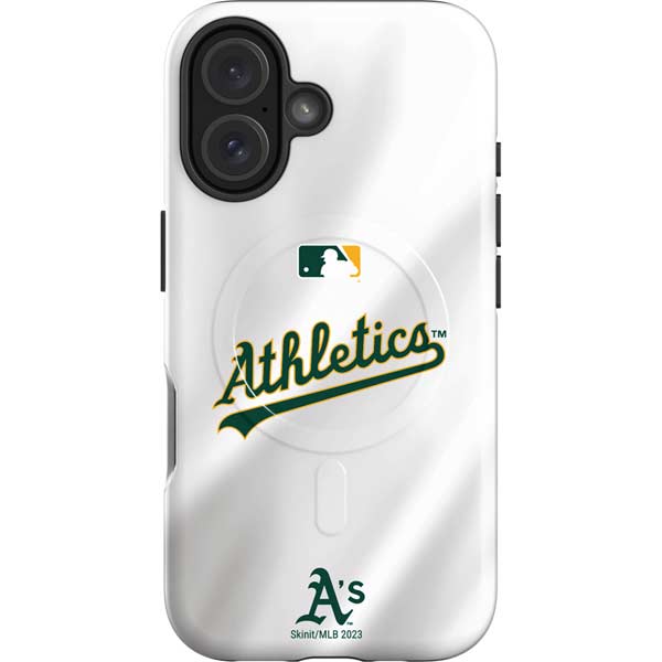 MLB Oakland Athletics Home Jersey iPhone 16 Magsafe Impact Case