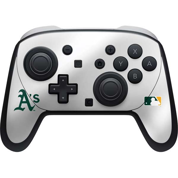 MLB Oakland Athletics Home Jersey Nintendo Switch 2 (2025) Pro Controller Skin