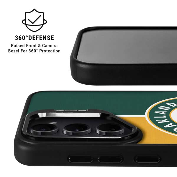 MLB Oakland Athletics Split Galaxy S26 Ultra Kickstand Case