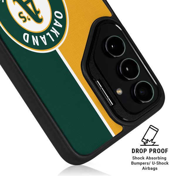 MLB Oakland Athletics Split Galaxy S26 Ultra Kickstand Case