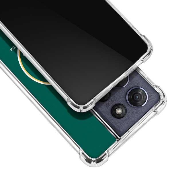 MLB Oakland Athletics Split Moto G Play 5G (2025) Clear Case