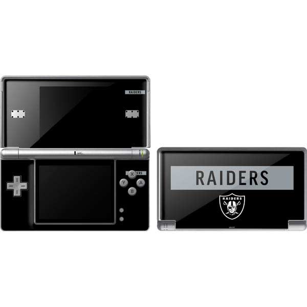 NFL Las Vegas Raiders Black Performance Series Nintendo Skins