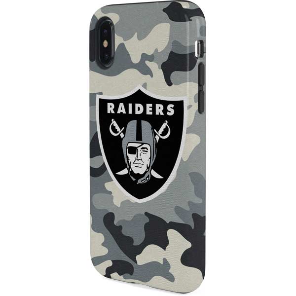 NFL Las Vegas Raiders Camo iPhone XS Pro Case