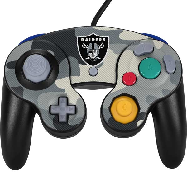 NFL Las Vegas Raiders Camo Nintendo Skins