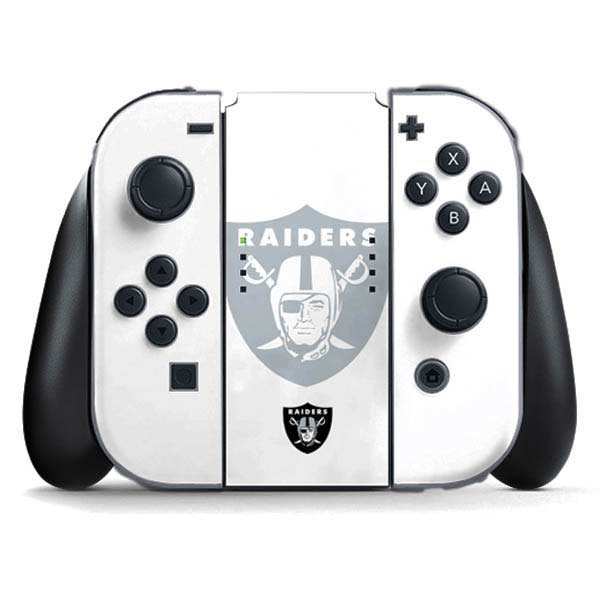 NFL Las Vegas Raiders Double Vision Nintendo Skins