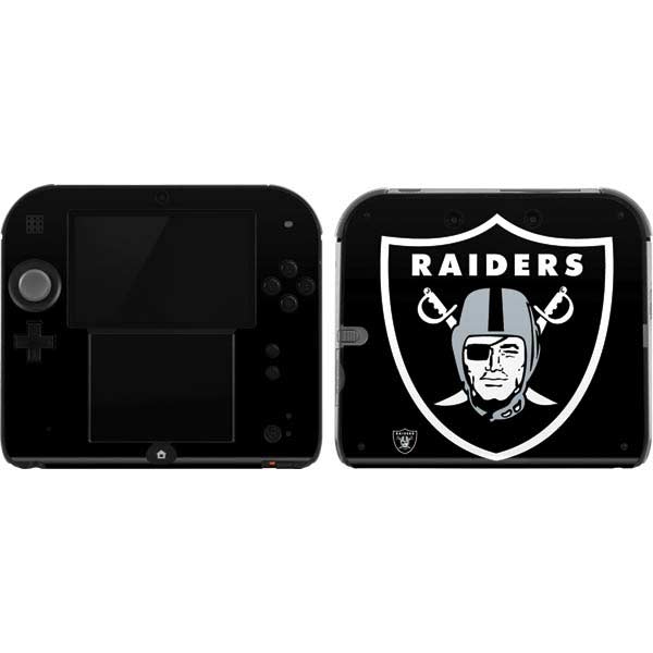 NFL Las Vegas Raiders Large Logo Nintendo Skins
