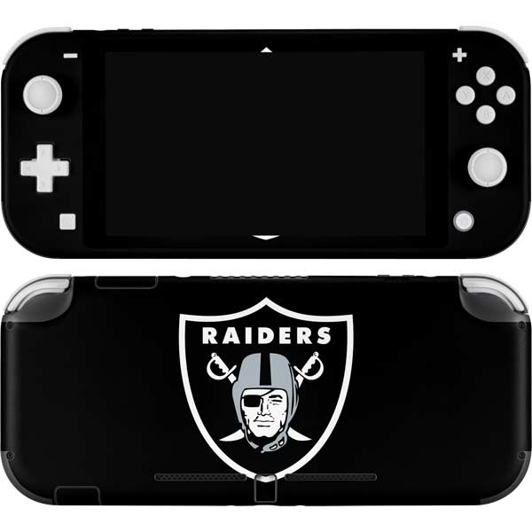 NFL Las Vegas Raiders Large Logo Nintendo Skins