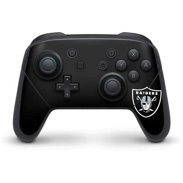 NFL Las Vegas Raiders Large Logo Nintendo Skins