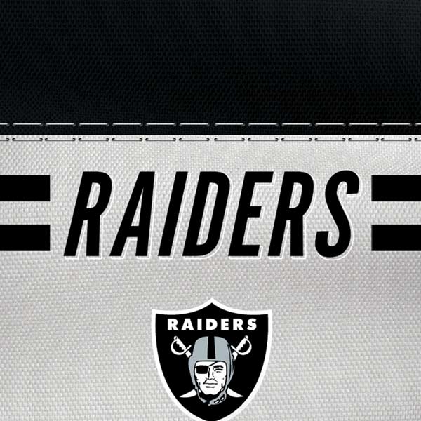 NFL Las Vegas Raiders White Striped iPhone XS Pro Case