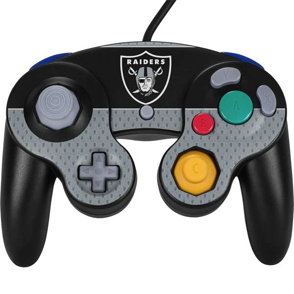 NFL Las Vegas Raiders Zone Block Nintendo Skins