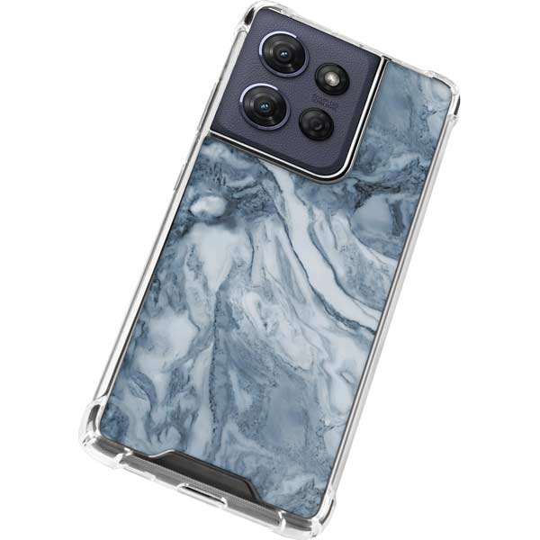 Ocean Blue Marble Moto G 5G (2025) Clear Case