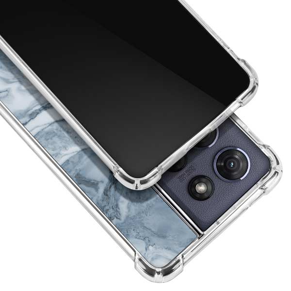 Ocean Blue Marble Moto G 5G (2025) Clear Case