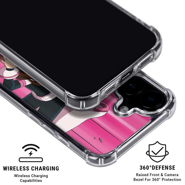 My Hero Academia Ochaco Uraraka Season 4 iPhone 17 Clear Case