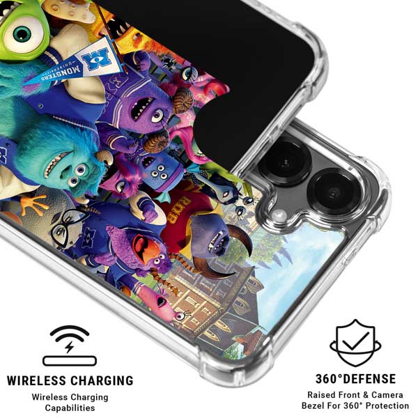 Disney Monsters University Official Poster Galaxy S26 Clear Case