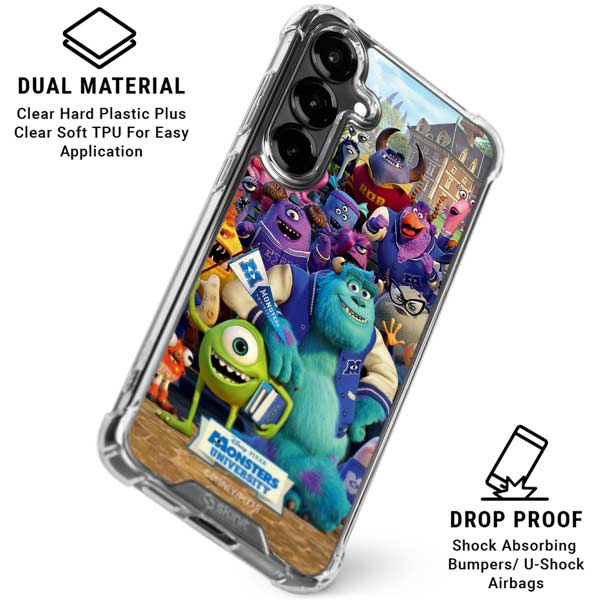 Disney Monsters University Official Poster Galaxy S26 Clear Case