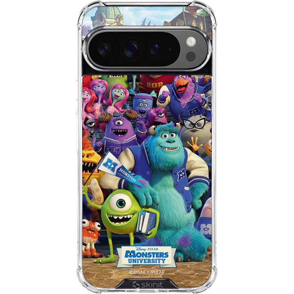 Disney Monsters University Official Poster Google Pixel 10 Pro XL Clear Case
