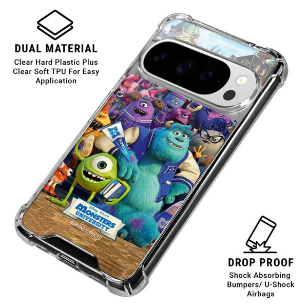 Disney Monsters University Official Poster Google Pixel 10 Pro XL Clear Case