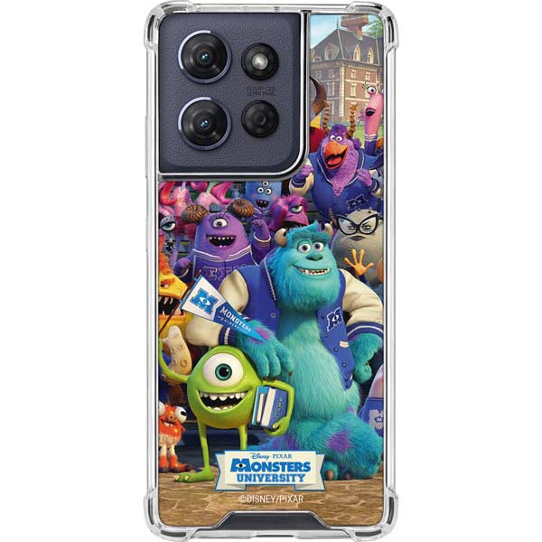 Disney Monsters University Official Poster Moto G Play 5G (2025) Clear Case
