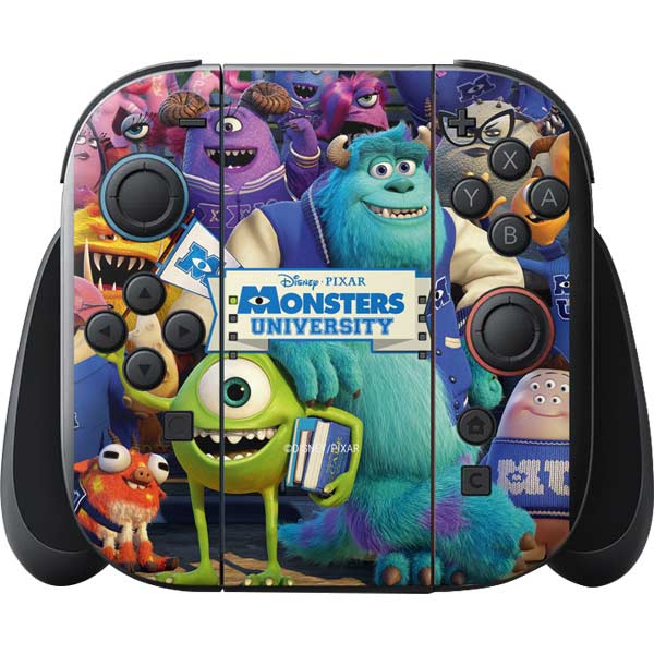 Disney Monsters University Official Poster Nintendo Switch 2 (2025) with Joy-Con Skin