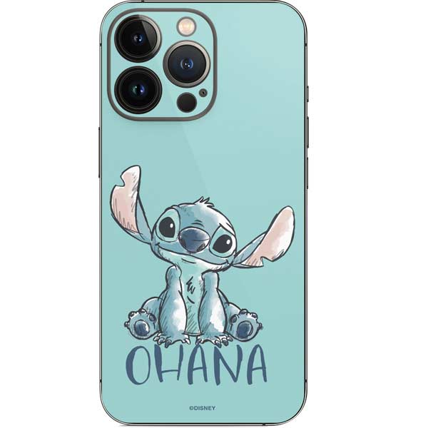 Disney Lilo and Stitch Ohana iPhone 15 Pro Skin