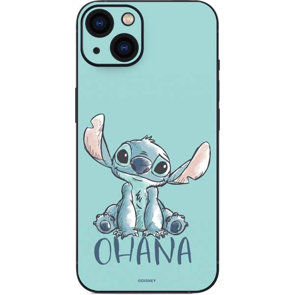 Disney Lilo and Stitch Ohana iPhone 15 Skin