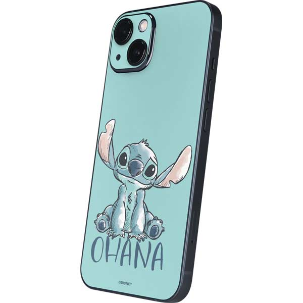 Disney Lilo and Stitch Ohana iPhone 15 Skin