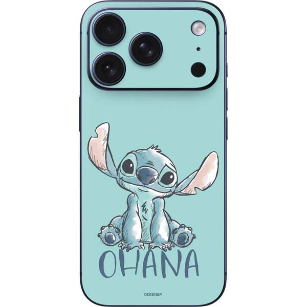 Disney Lilo and Stitch Ohana iPhone 17 Pro Max Skin
