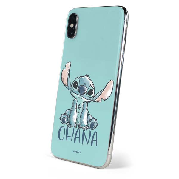 Disney Lilo and Stitch Ohana iPhone XS Max Skin