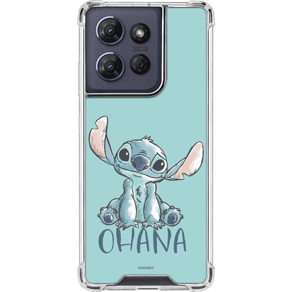 Disney Lilo and Stitch Ohana Moto G Play 5G (2025) Clear Case