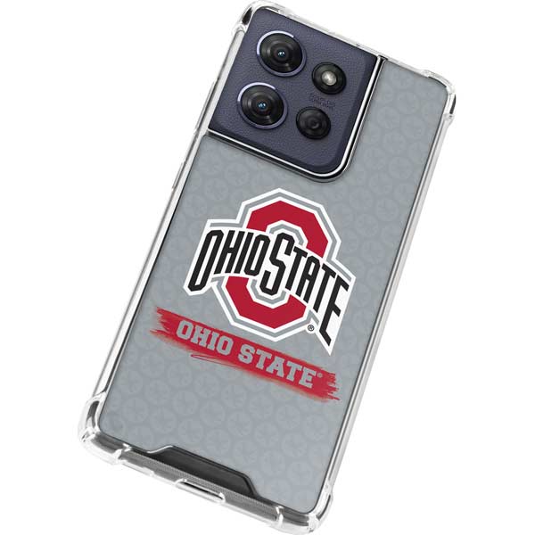 Ohio State University Distressed Logo Moto G 5G (2025) Clear Case
