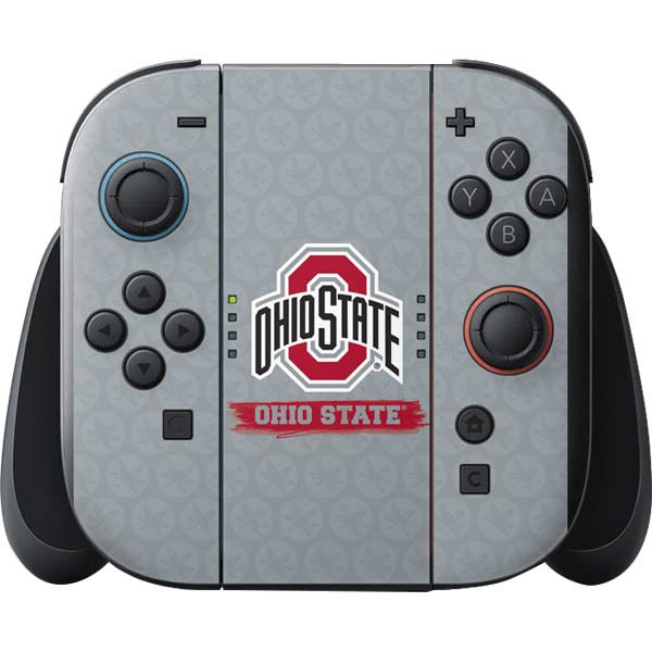 Ohio State University Distressed Logo Nintendo Switch 2 (2025) with Joy-Con Skin