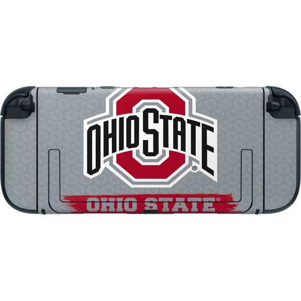Ohio State University Distressed Logo Nintendo Switch 2 (2025) with Joy-Con Skin