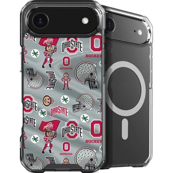 Ohio State University Pattern iPhone 17 Air MagSafe Case