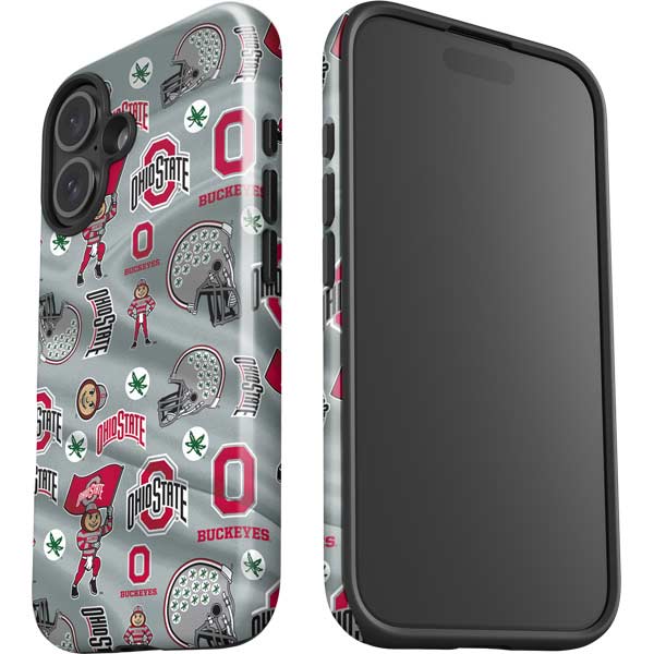 Ohio State University Pattern iPhone 17 Impact Case