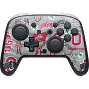 Ohio State University Pattern Nintendo Switch 2 (2025) Pro Controller Skin