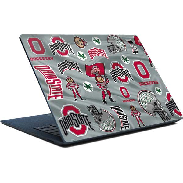 Ohio State University Pattern Surface Laptop Skin