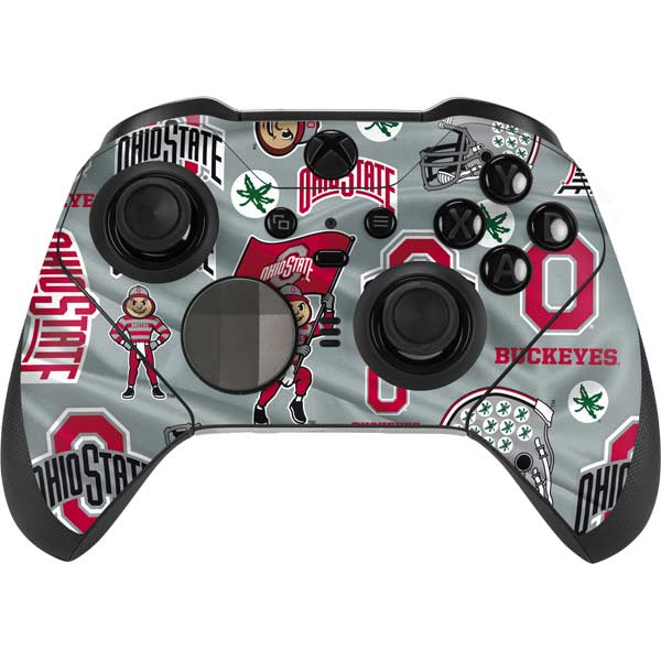 Ohio State University Pattern Xbox One Skins