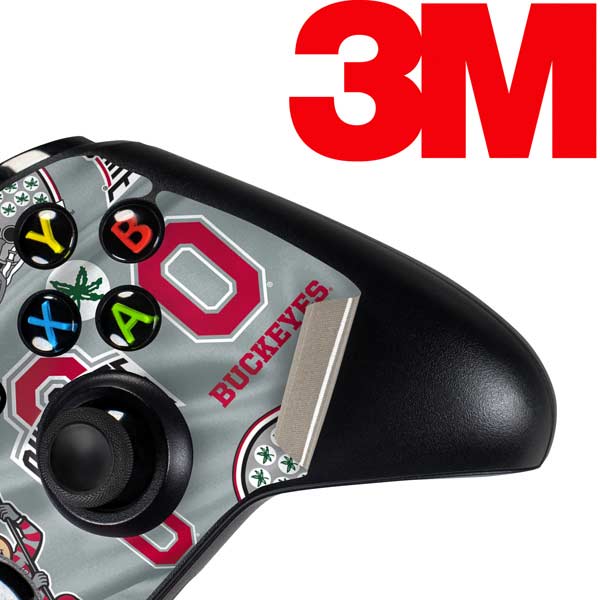 Ohio State University Pattern Xbox One Controller Skin
