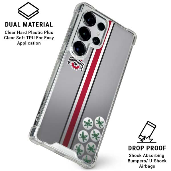 Ohio State University Buckeyes Galaxy S25 Ultra Clear Case