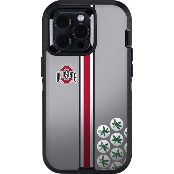 Skinit Decal Phone Skin Compatible with OtterBox Defender Case for iPhone  12 Mini - Officially Licensed Louisville Cardinals Striped Design